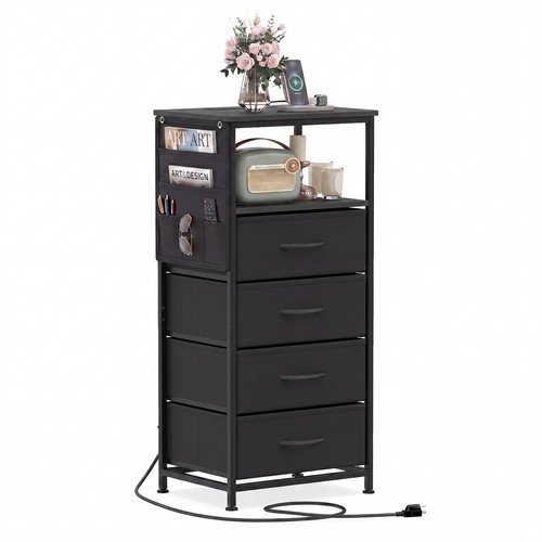 Nightstand integrated - 34”, nightstand,integrated