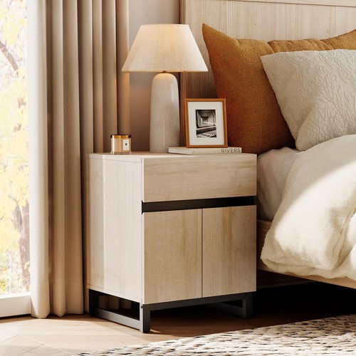 Nightstand with drawer - drawer, &